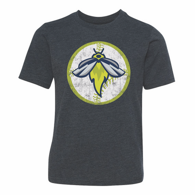 Columbia Fireflies Youth Navy Circle Tee