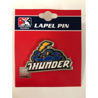 Trenton Thunder Thunder Logo Pin