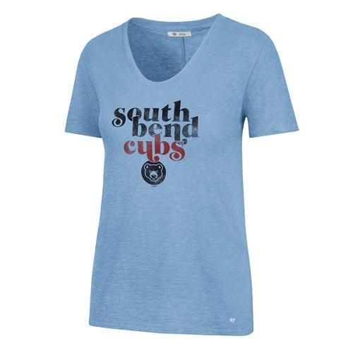 47 Brand South Bend Cubs Women's Tidal Tee