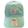 Jacksonville Jumbo Shrimp '47 Tiffany Blue Clean Up Adjustable Cap