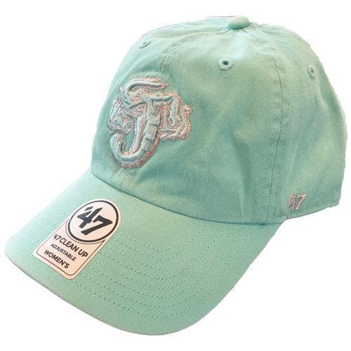 Jacksonville Jumbo Shrimp '47 Tiffany Blue Clean Up Adjustable Cap