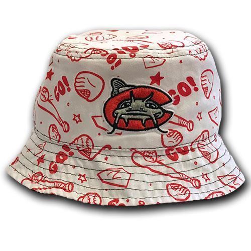 Carolina Mudcats Toddler White Buddy Bucket