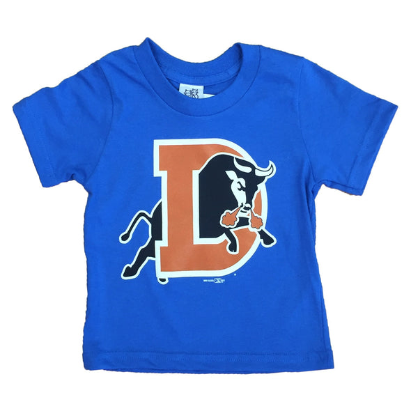 Durham Bulls Toddler Royal D Logo T-Shirt