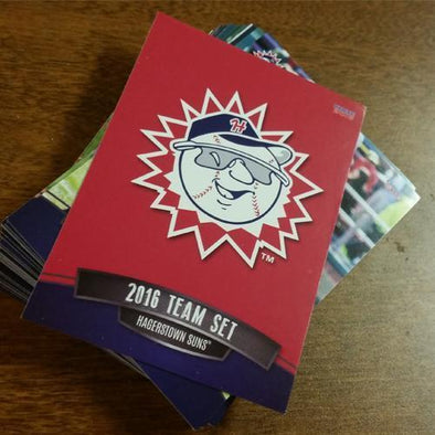 Hagerstown Suns 2016 Team Card Set