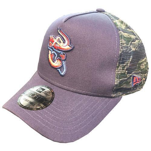 Jacksonville Jumbo Shrimp New Era Trucker Wild 9Forty