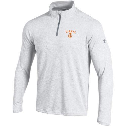 San Jose Giants Under Armour Men's White 1/4 Zip