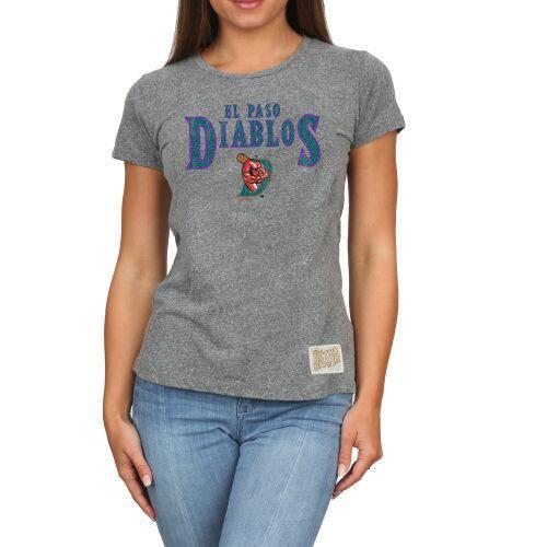 El Paso Chihuahuas TEE- WOMEN'S VINTAGE DIABLOS