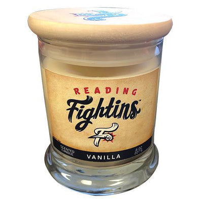 Reading Fightin Phils Reading Fightins Large Scented Vanilla Wood Wick Candle