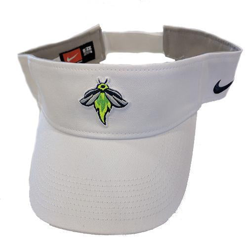 Columbia Fireflies Adult White Nike Visor