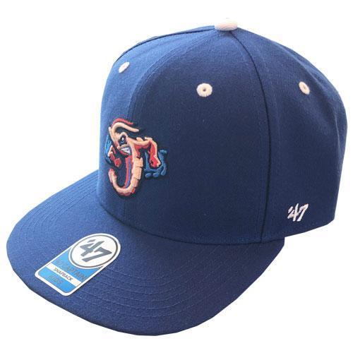 Jacksonville Jumbo Shrimp '47 Youth Vow Captain Snapback Cap