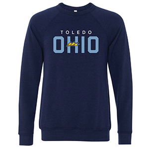Toledo Walleye Ohio Fin Crewneck Sweatshirt