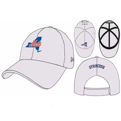 Syracuse Mets NE White Mets/NYS Adj. Cap