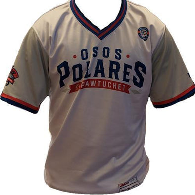 Pawtucket Red Sox White Authentic 2018 Osos Polares de Pawtucket Jersey