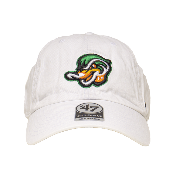 Wood Ducks White Dad Cap