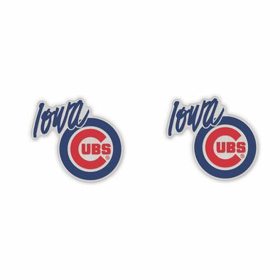 Iowa Cubs Wincraft Post Earring