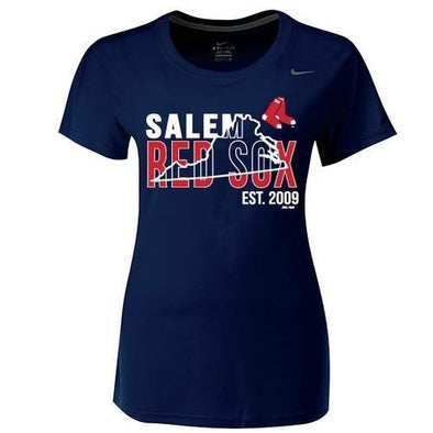 Salem Red Sox Women's Nike Navy Dri Fit