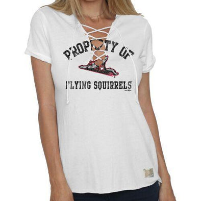 Richmond Flying Squirrels Lace Up Tee