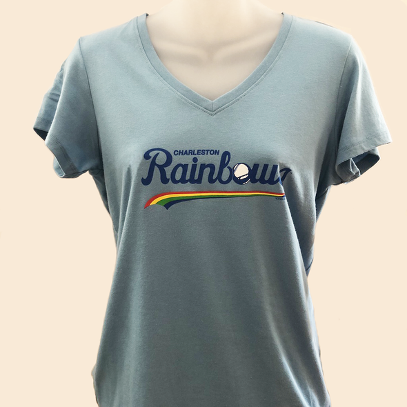 Charleston RiverDogs Charleston Rainbows Ladies V-Neck