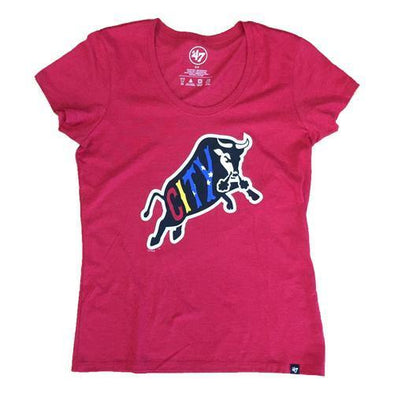 Durham Bulls 47 Brand Womens Red Bull City Club