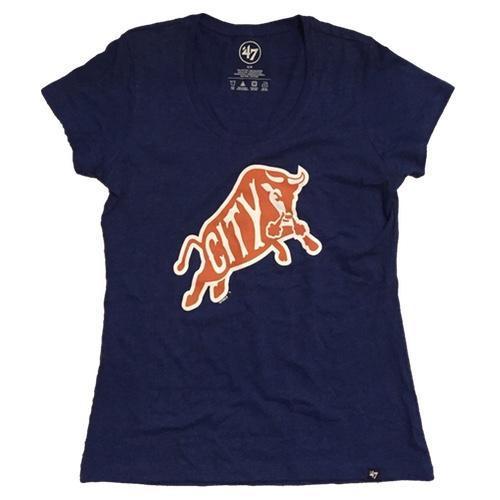 Durham Bulls 47 Brand Womens Royal Bull City Club