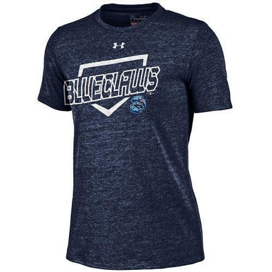 Lakewood BlueClaws UA Womens Triblend Tee Navy