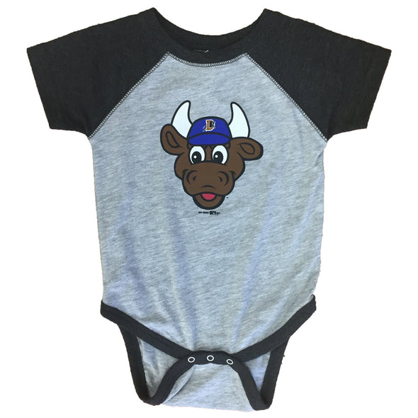 Durham Bulls Infant Wool E. Bull Onesie