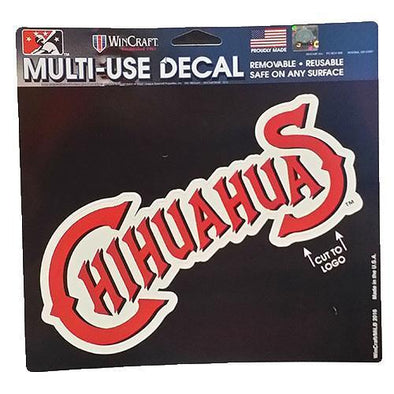 El Paso Chihuahuas DECAL- CHIHUAHUAS WORDMARK