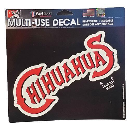 El Paso Chihuahuas DECAL- CHIHUAHUAS WORDMARK