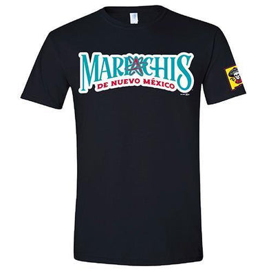 Albuquerque Isotopes Tee-Mariachis Wordmark Sleeve
