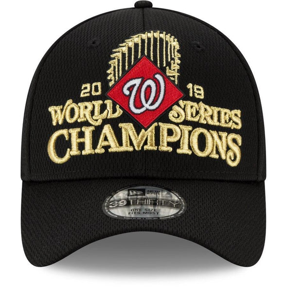 Washington Nationals World Series 39Thirty Flex Fit Locker Room Cap OSFM