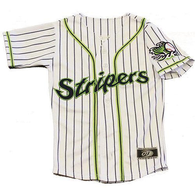 Gwinnett Stripers STRIPERS YOUTH HOME WHITE REPLICA JERSEY