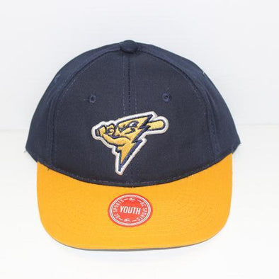 Trenton Thunder Youth Cotton Navy/Gold Cap