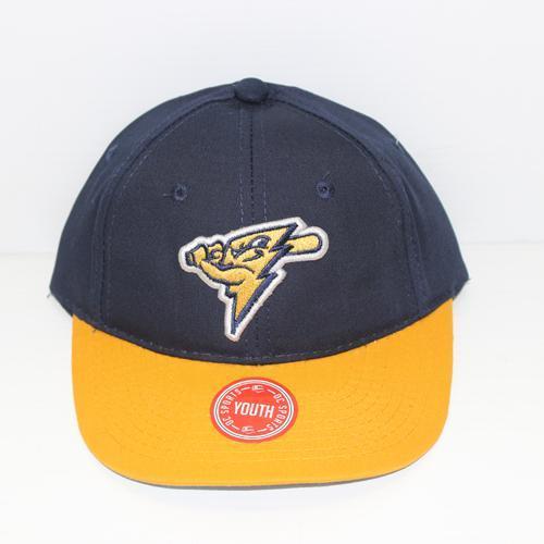 Trenton Thunder Youth Cotton Navy/Gold Cap