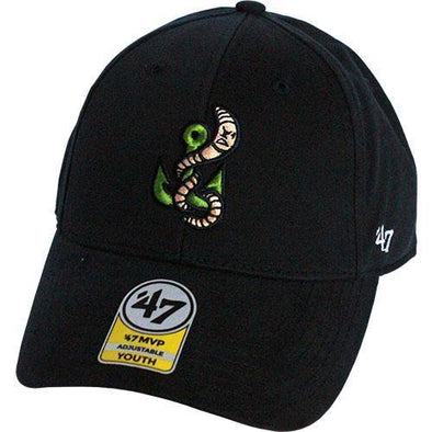 Gwinnett Stripers '47 Alternate Worm Logo Youth MVP Cap