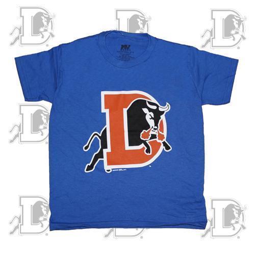 Durham Bulls Durham Bulls Royal Infant D Logo Tee