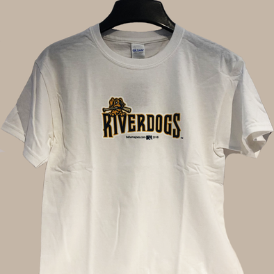 Charleston RiverDogs Youth Replica Tee White