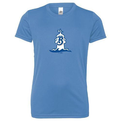 Biloxi Shuckers Tee-Yth Performance Alt #2