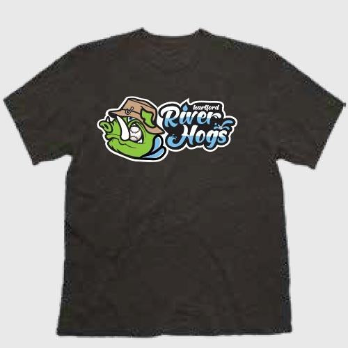 Hartford River Hogs Youth Triblend Tee in Grey