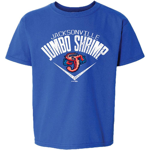 Jacksonville Jumbo Shrimp Bimm Ridder Youth Royal Softstyle Tee