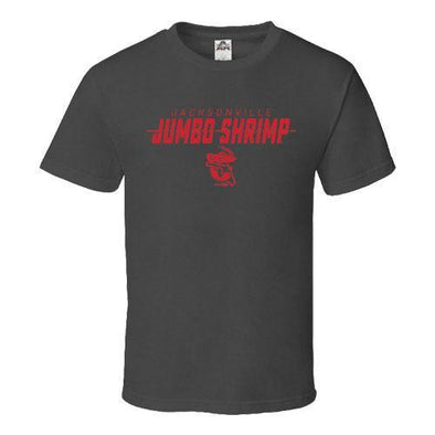 Jacksonville Jumbo Shrimp Bimm Ridder Youth Charcoal Tee