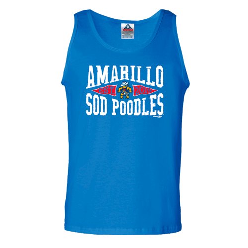 Amarillo Sod Poodles Royal Zimm Tank